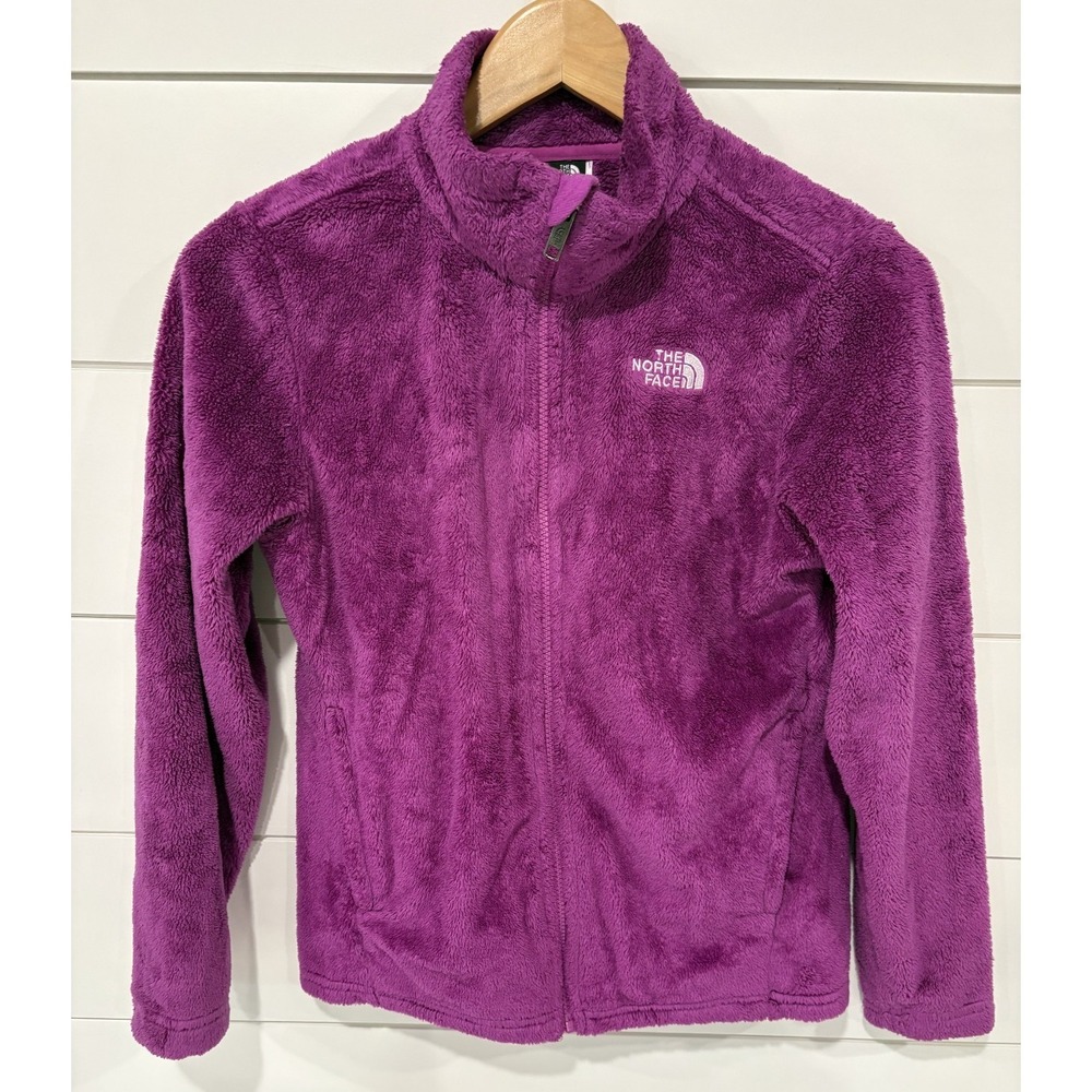 The North Face Fleece Jacket Girls‎ XL 14/16 Plum Purple Mix-N-Match Inner Layer